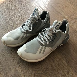 Adidas Tubular Sneaker White and Grey